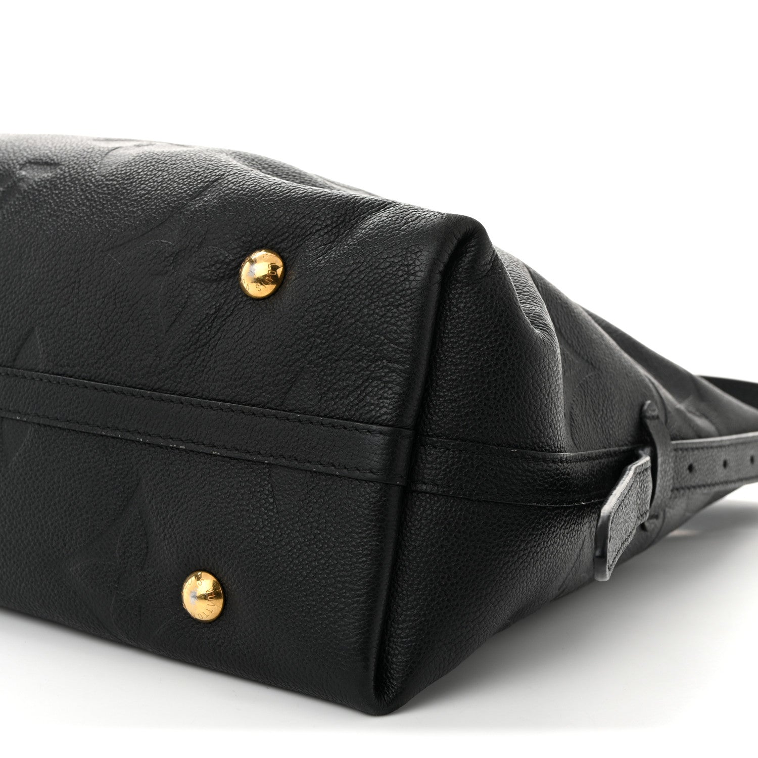 Louis Vuitton Empreinte Monogram Giant CarryAll MM Black 9 of 9