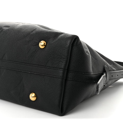 Louis Vuitton Empreinte Monogram Giant CarryAll MM Black 9 of 9