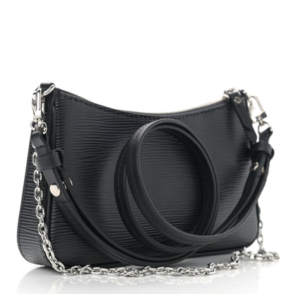 Louis Vuitton Epi Easy Pouch On Strap Black 3 of 10