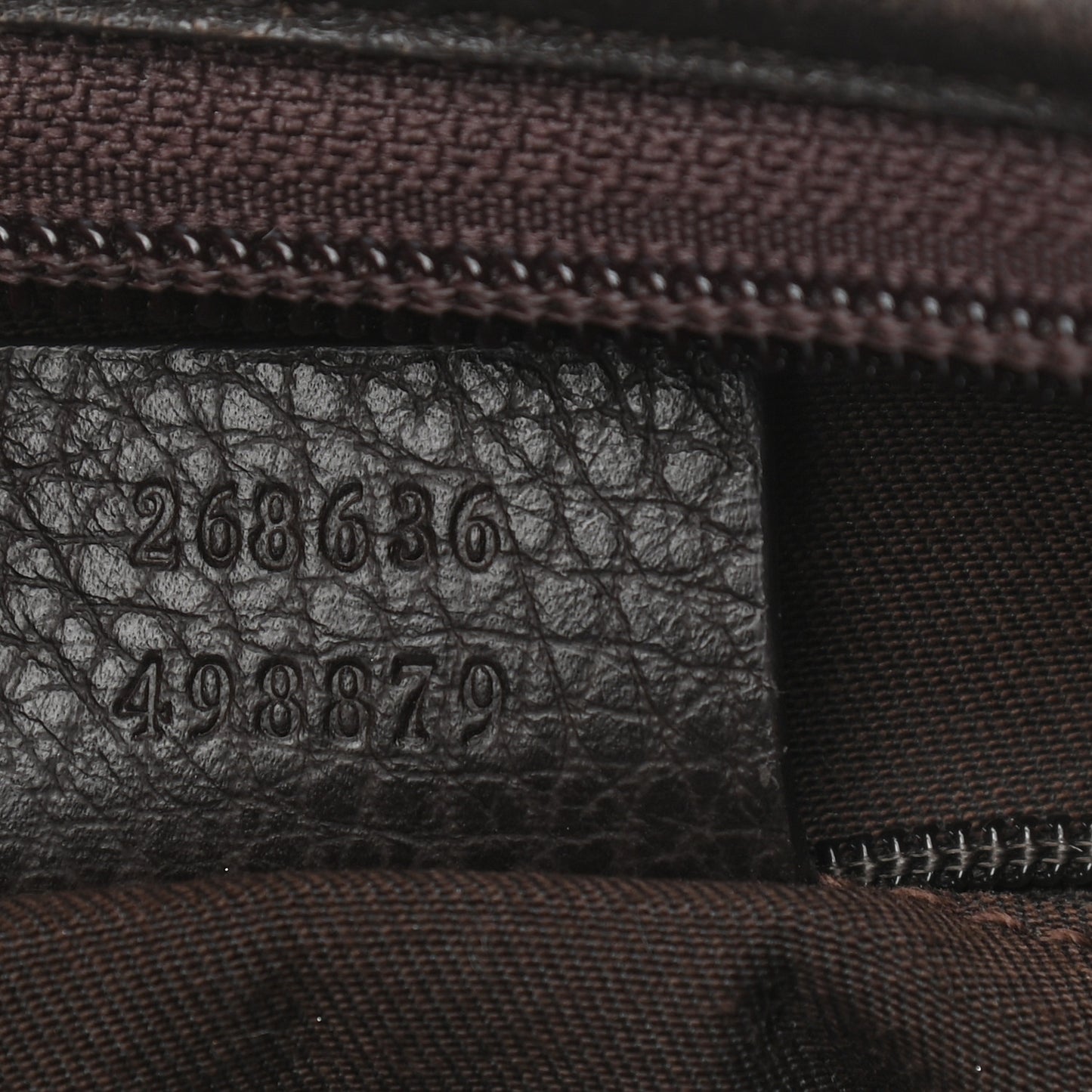 Denim Monogram Abbey D Ring Hobo Brown