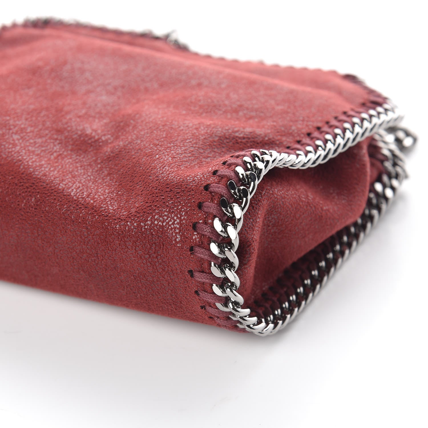 Stella McCartney Shaggy Deer Tiny Falabella Tote Red 8 of 8