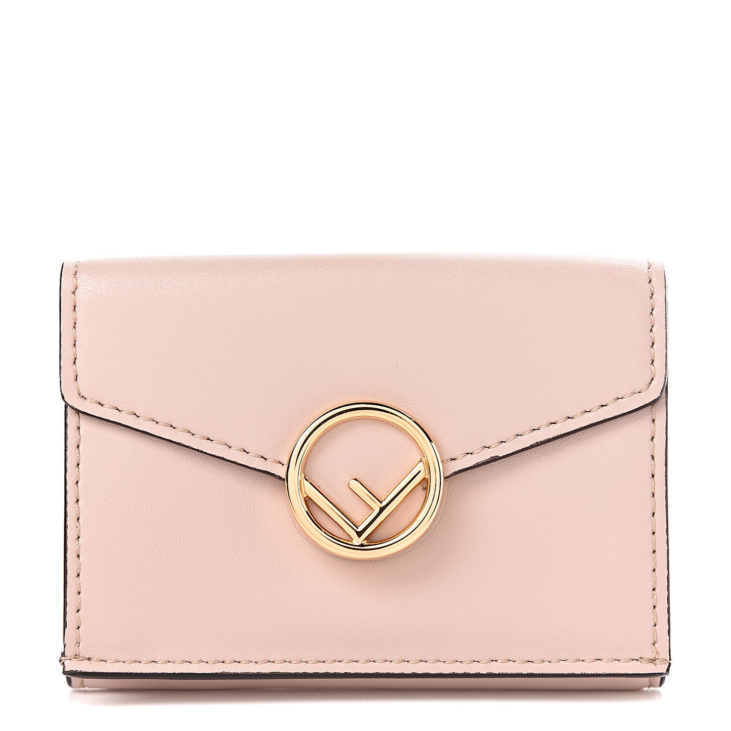 Vitello Liberty Lucido F is Fendi Micro Tri-Fold Envelope Wallet Soap