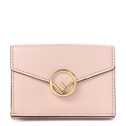 Fendi Vitello Liberty Lucido F is Fendi Micro Tri-Fold Envelope Wallet Soap 1 of 7