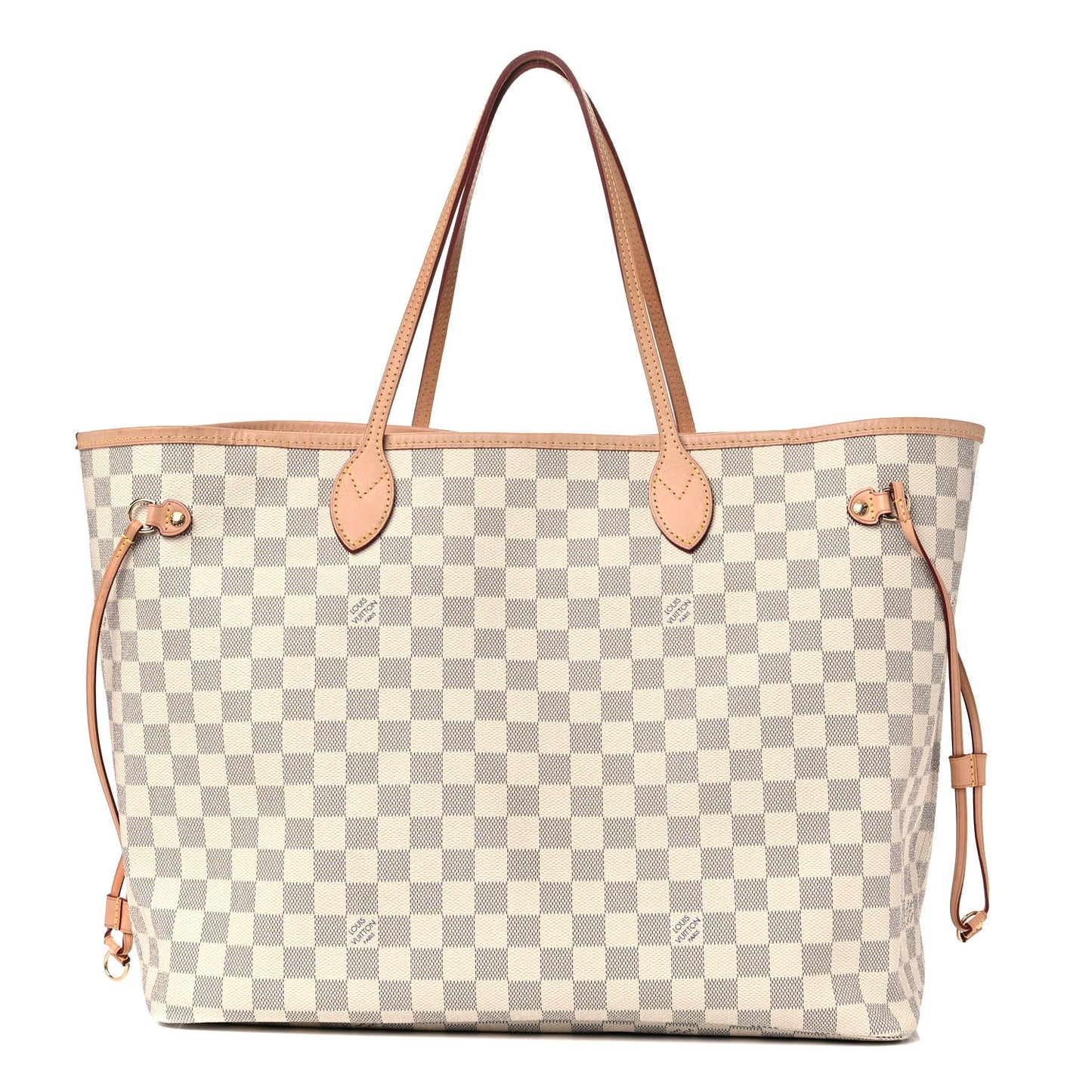 Damier Azur Neo Neverfull GM Rose Ballerine