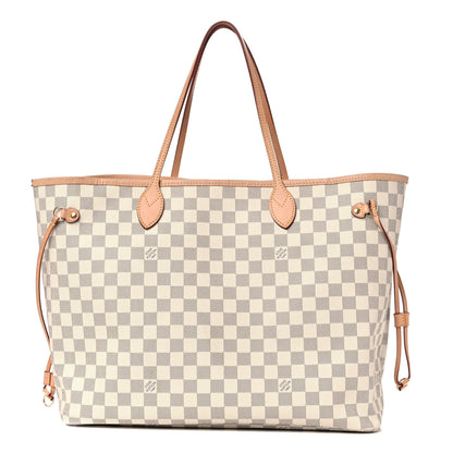Louis Vuitton Damier Azur Neo Neverfull GM Rose Ballerine 1 of 23
