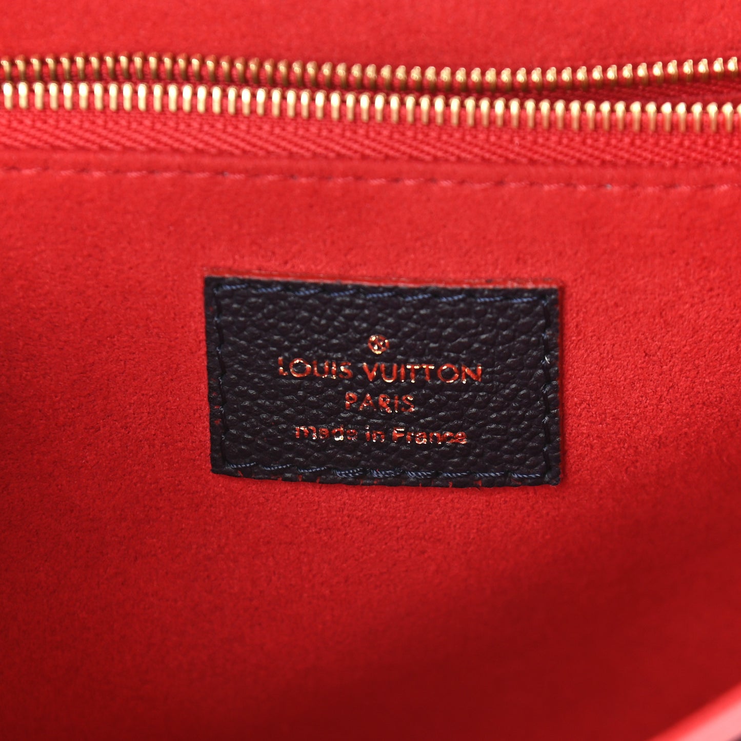 Empreinte Vavin PM Marine Rouge