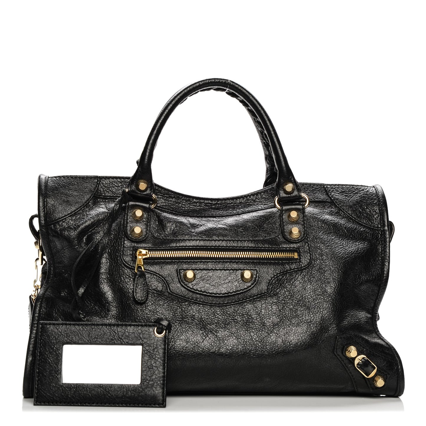 Agneau Giant 12 Gold Hardware City Black