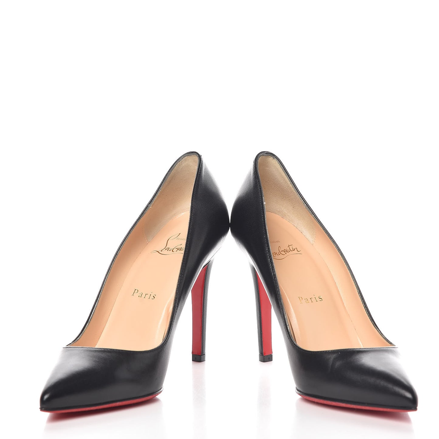 Shiny Nappa Pigalle 100 Pumps 37.5 Black