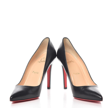 Christian Louboutin Shiny Nappa Pigalle 100 Pumps 37.5 Black 6 of 12