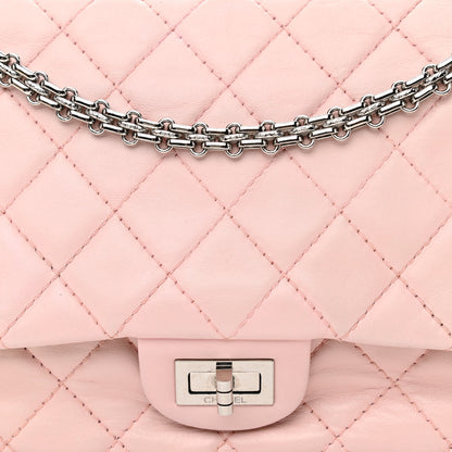 Chanel Lambskin Quilted 2.55 Reissue 226 Flap Pink 9 of 11