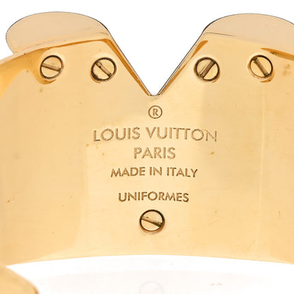 Louis Vuitton Essential V Cuff Gold 4 of 4