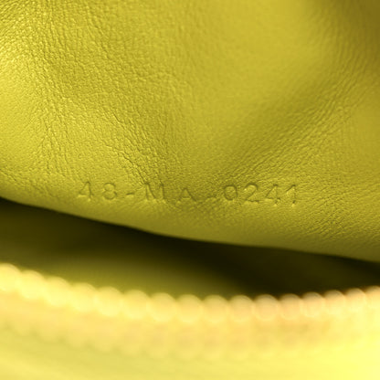 Christian Dior Lambskin Mini Cannage Round Caro Crossbody Pouch Lime 7 of 10