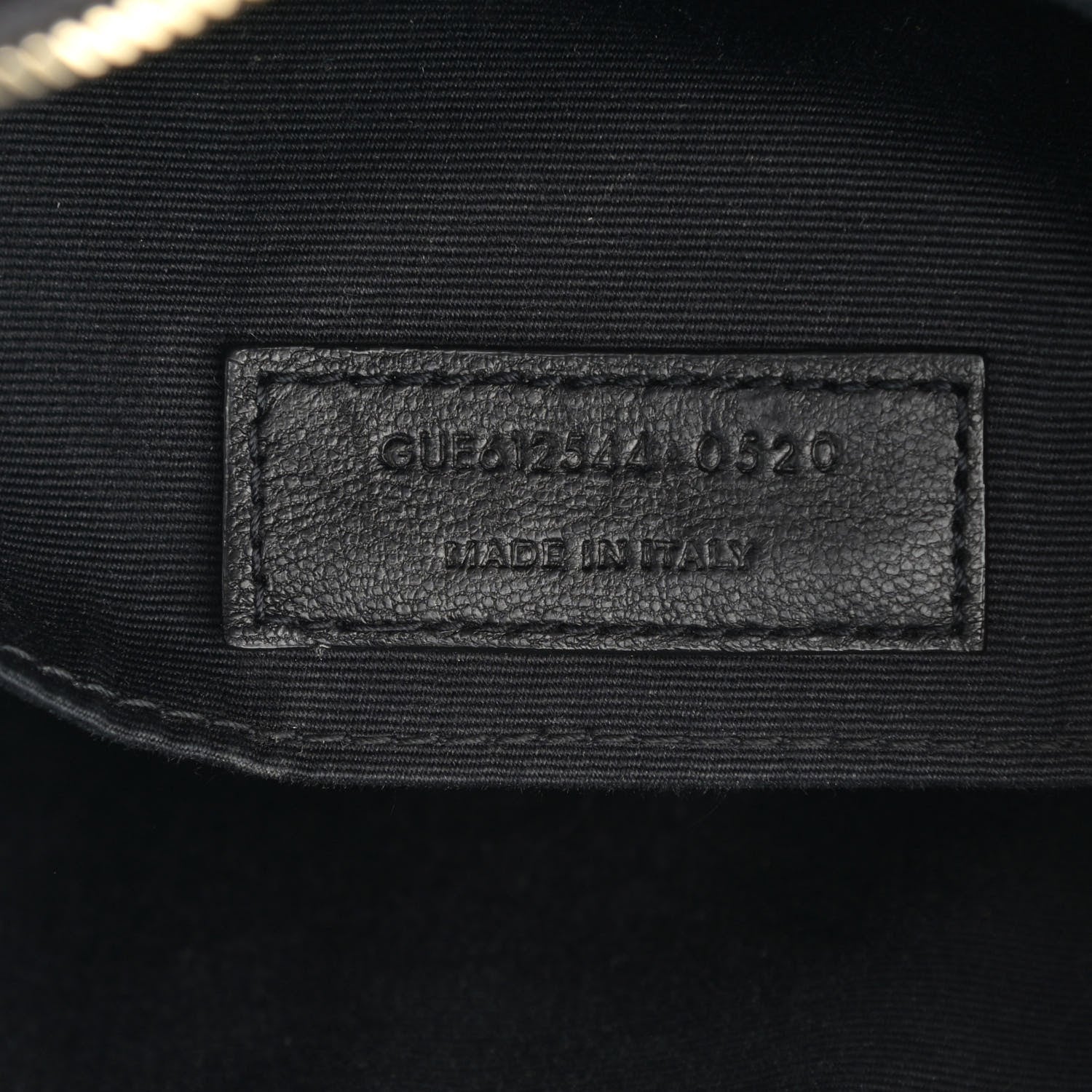 Saint Laurent Calfskin Matelasse Monogram Lou Camera Bag Black 7 of 10