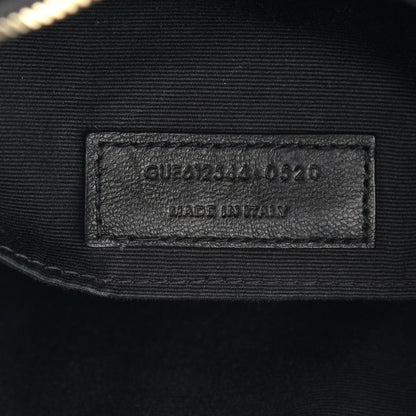 Saint Laurent Calfskin Matelasse Monogram Lou Camera Bag Black 7 of 10