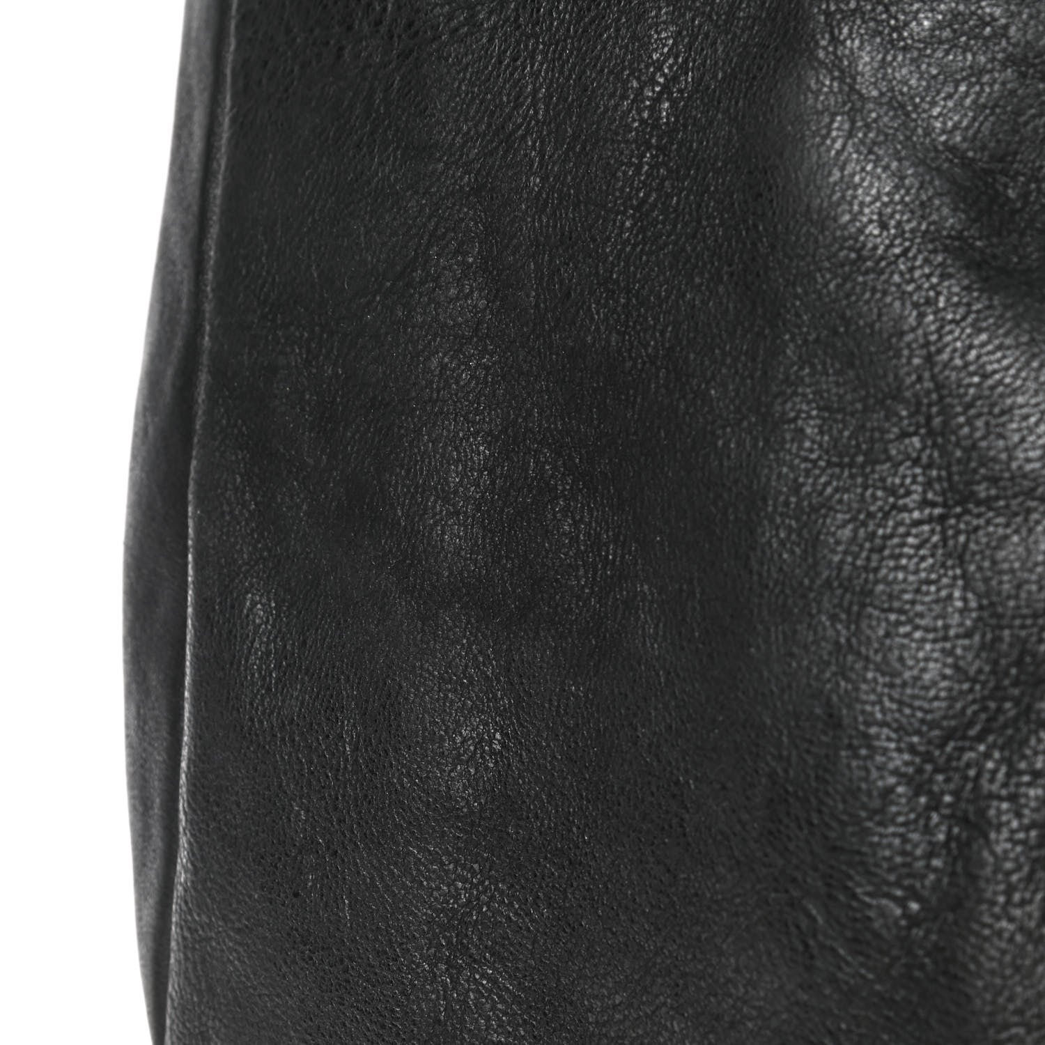 Jimmy Choo Deerskin Snakeskin Solar Hobo Black 6 of 6