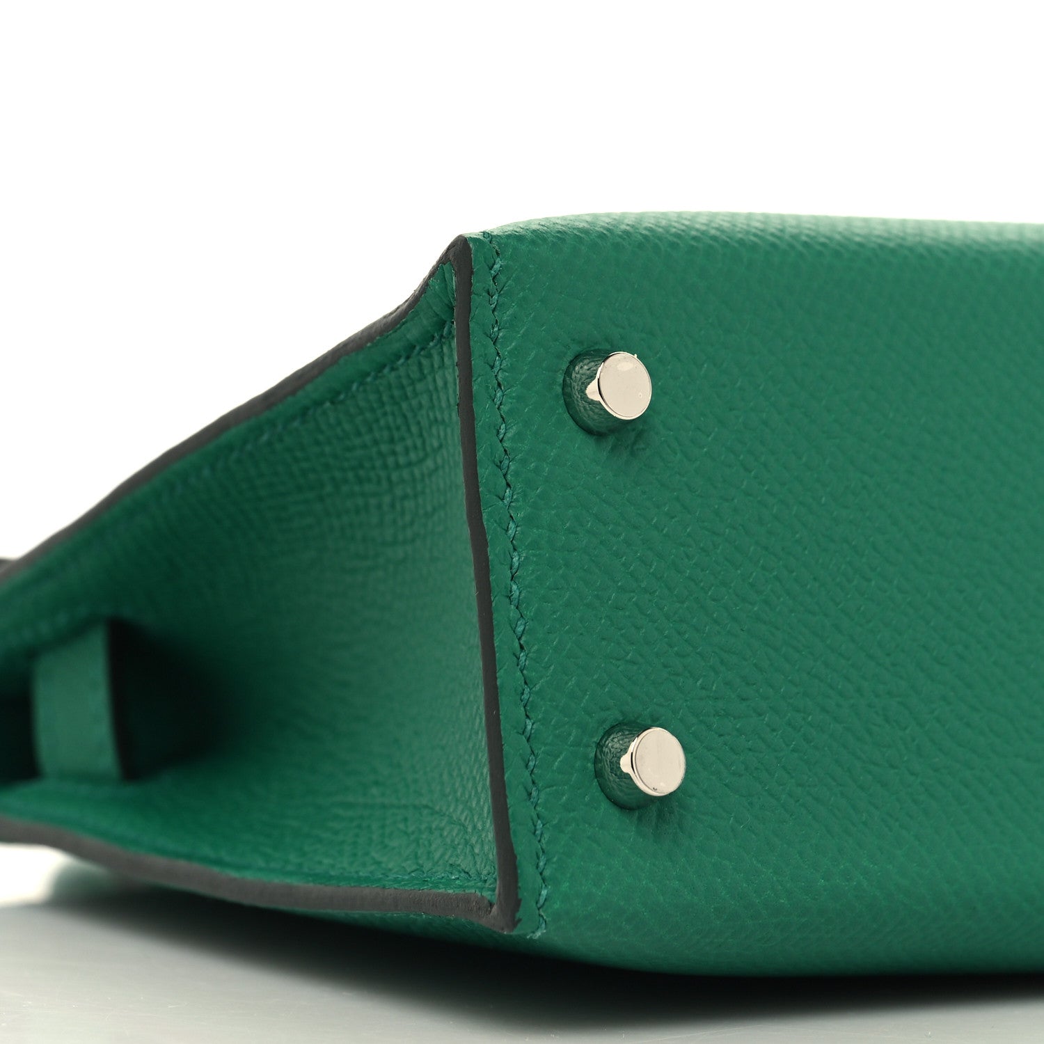 Hermes Epsom Mini Kelly Sellier 20 Vert Vertigo 9 of 10