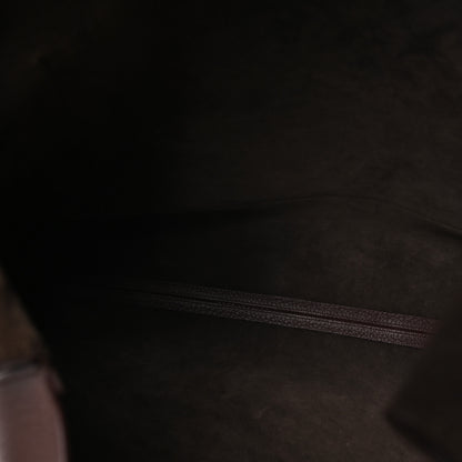 The Row Grained Calfskin Blake Hobo Acajou 4 of 8