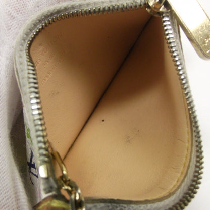 Louis Vuitton Monogram Multicolor Key Pouch White 5 of 8