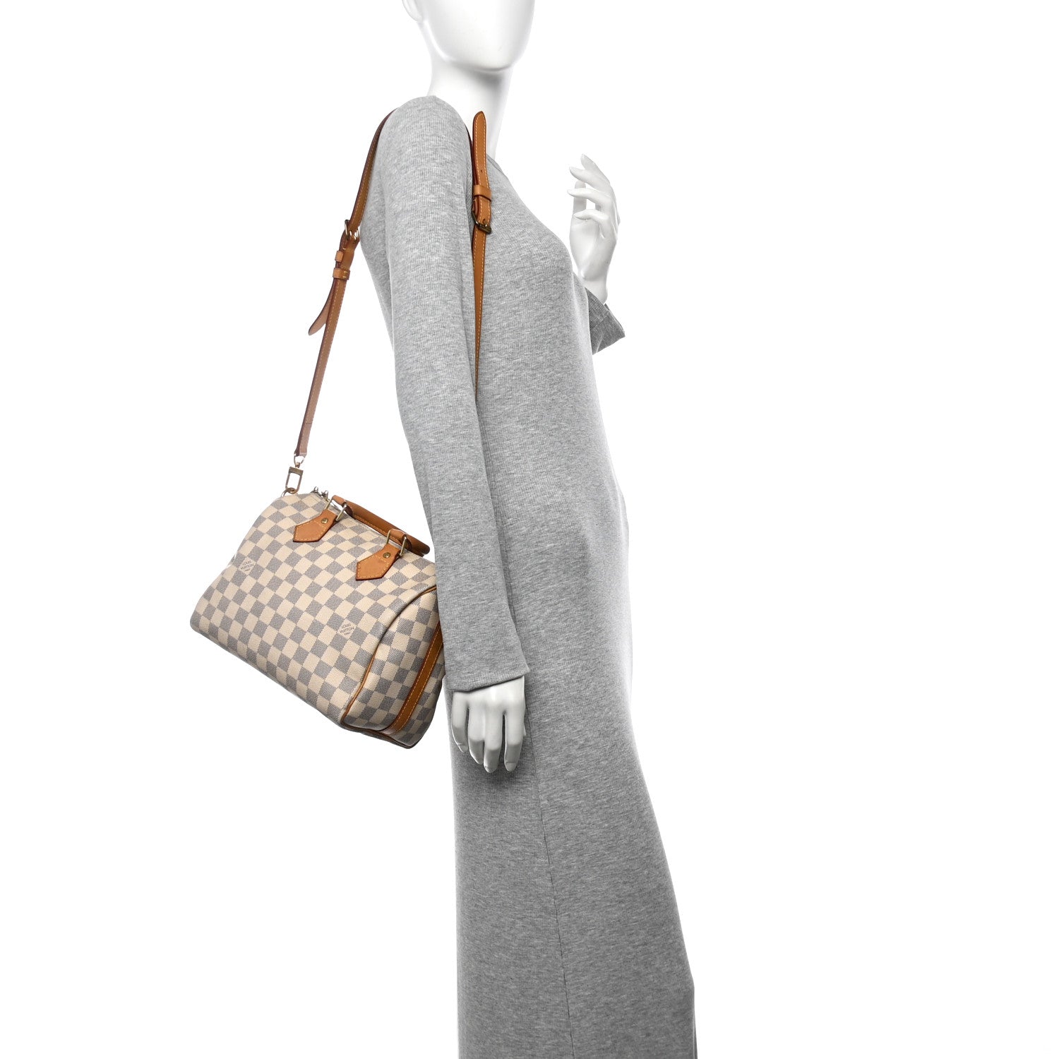 Louis Vuitton Damier Azur Speedy Bandouliere 25 2 of 10