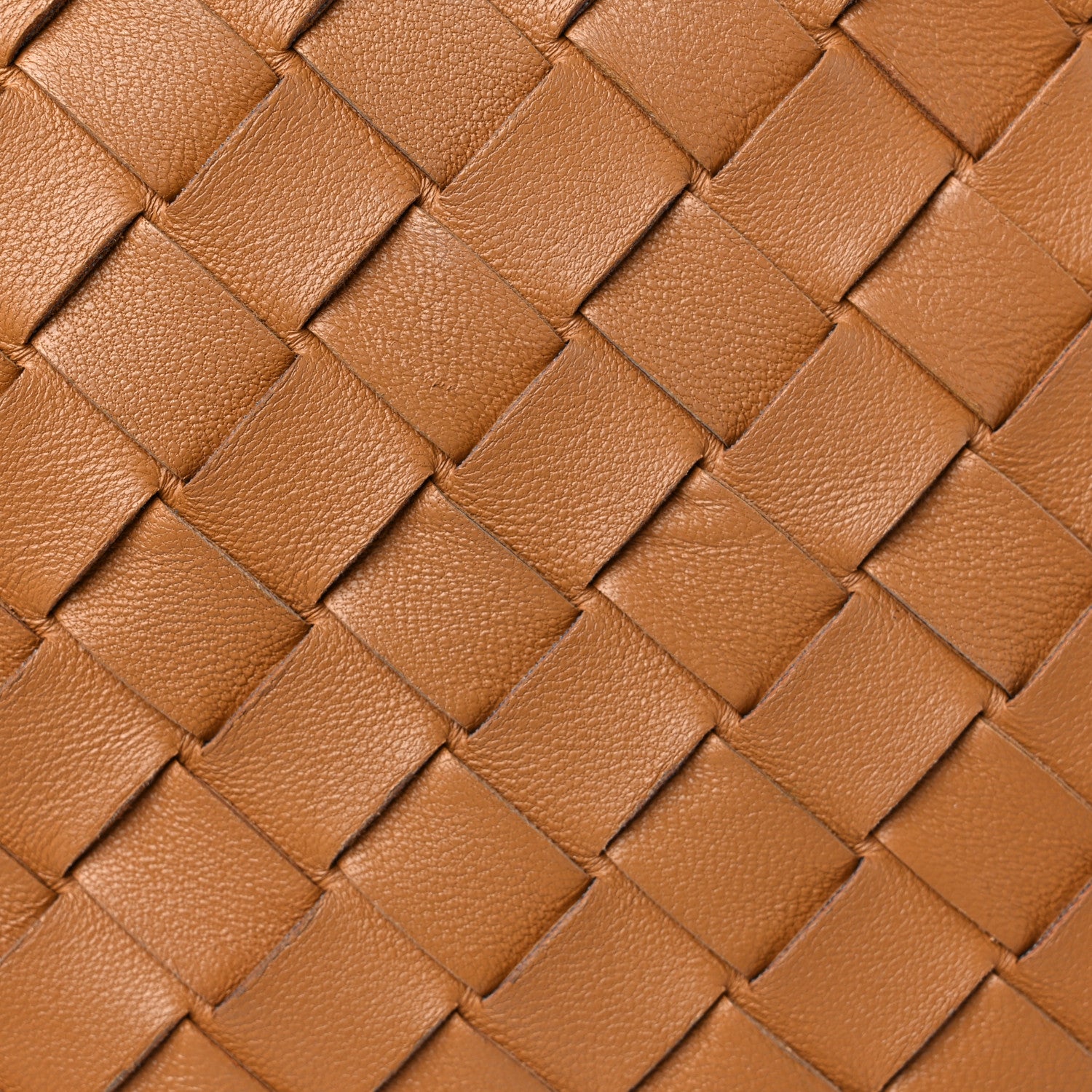 Bottega Veneta Nappa Intrecciato Tie Shoulder Bag Caramel 14 of 14