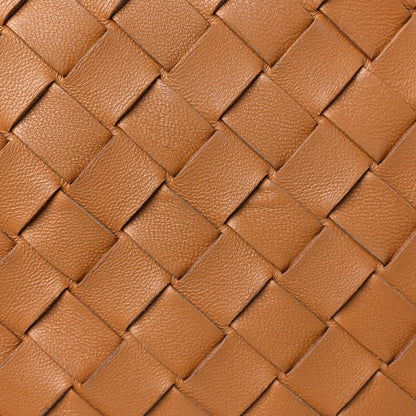 Bottega Veneta Nappa Intrecciato Tie Shoulder Bag Caramel 14 of 14