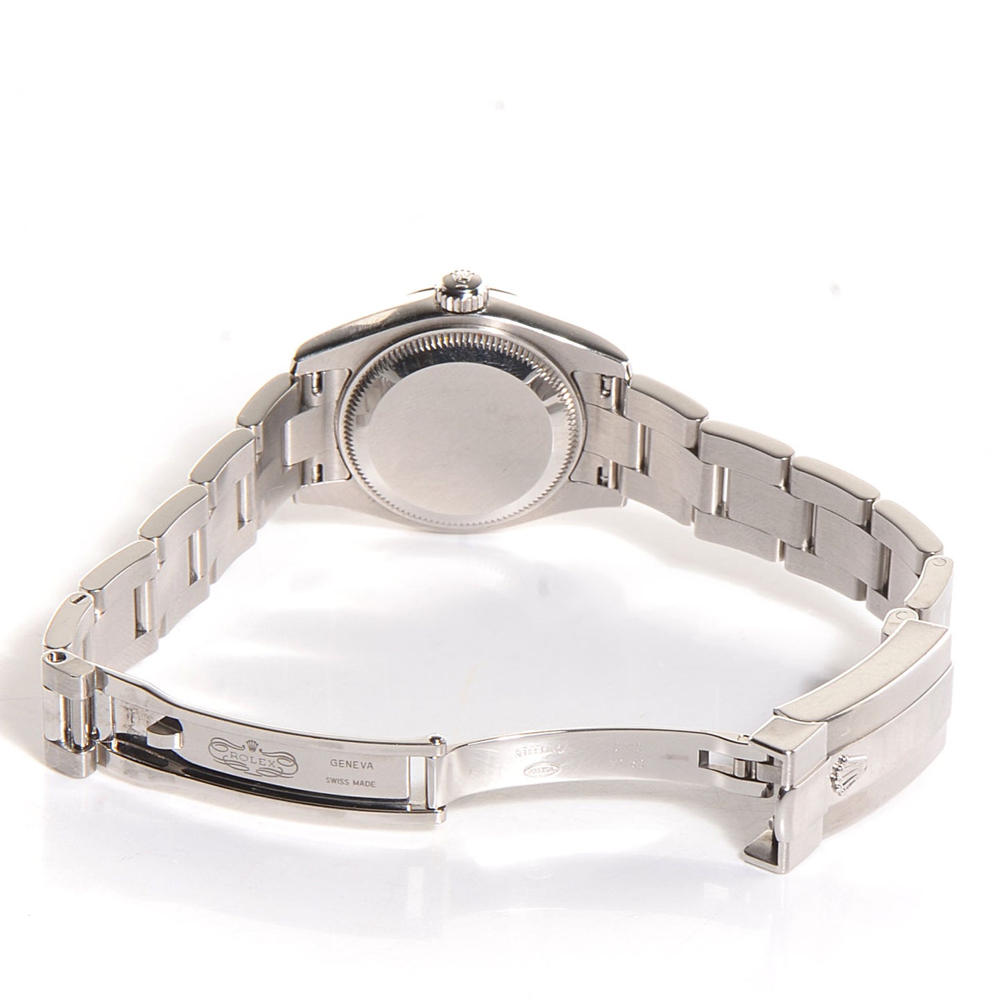 Stainless Steel 18K White Gold 26mm Oyster Perpetual Datejust Watch White 179174