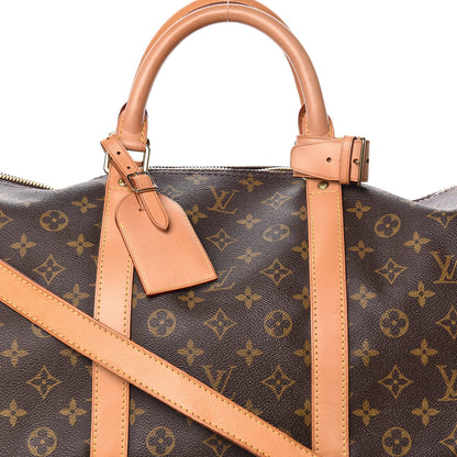 Louis Vuitton Monogram Keepall Bandouliere 60 11 of 12