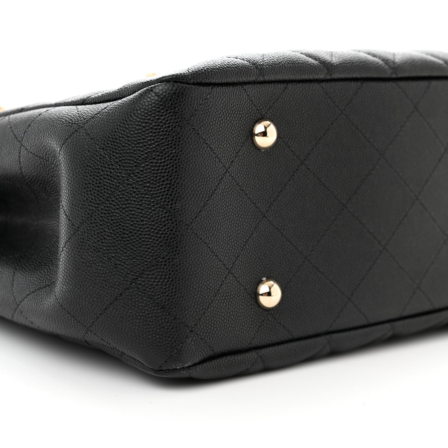Chanel Caviar Quilted Large Shopping Tote Black 9 of 10