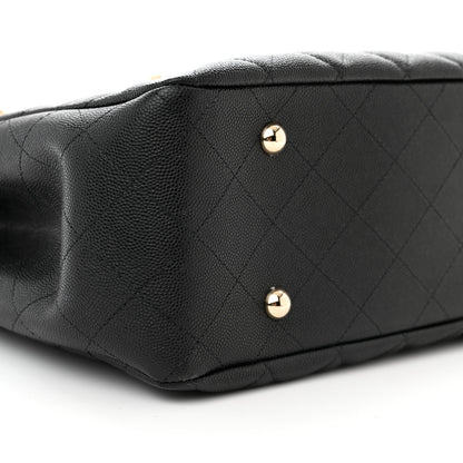 Chanel Caviar Quilted Large Shopping Tote Black 9 of 10