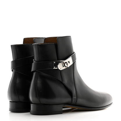 Hermes Calfskin Neo Ankle Boots 35.5 Black 4 of 10