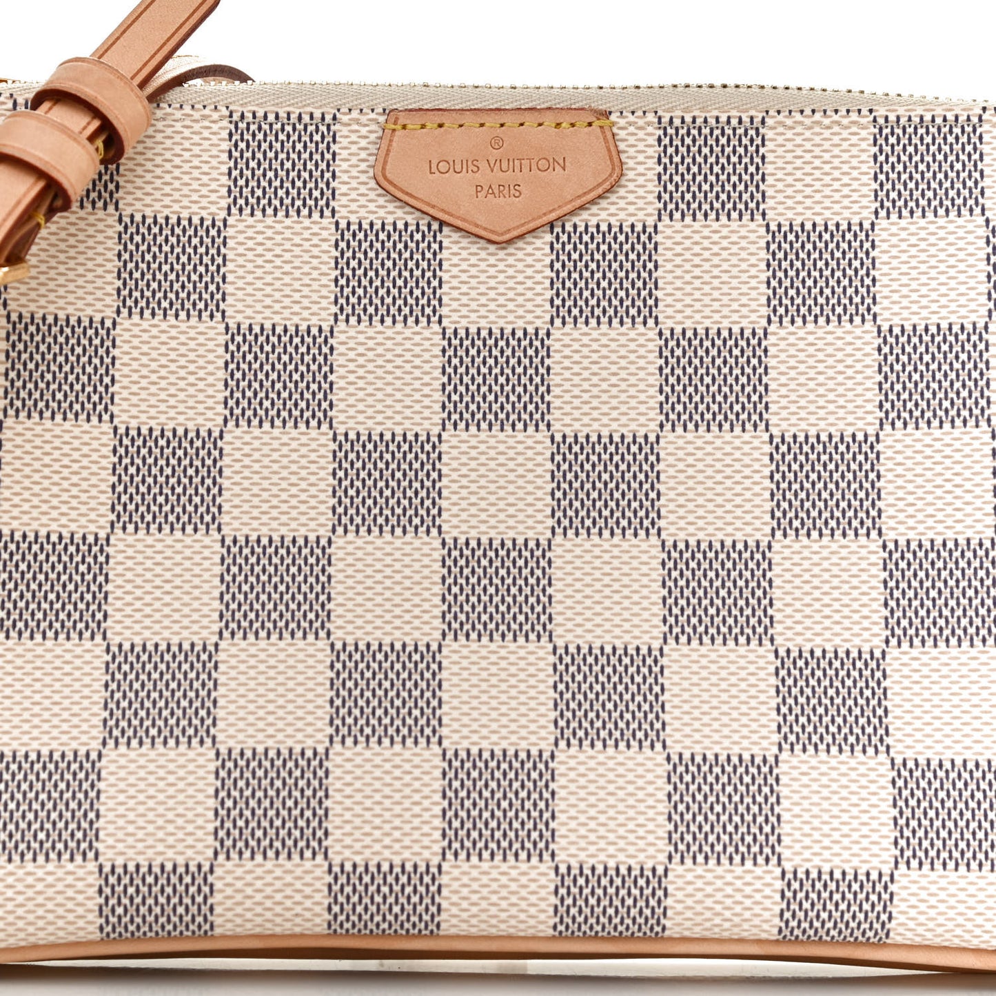 Damier Azur Double Zip Pochette