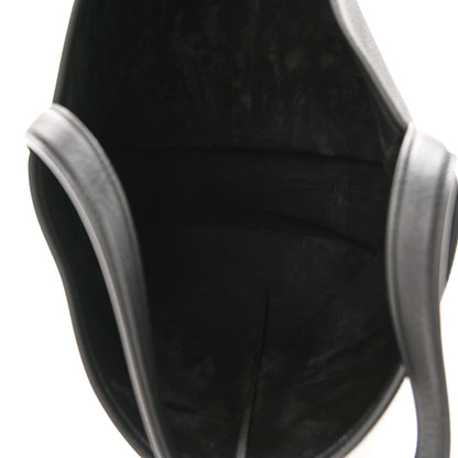 The Row Grained Calfskin Large N/S Park Tote Black 5 of 9