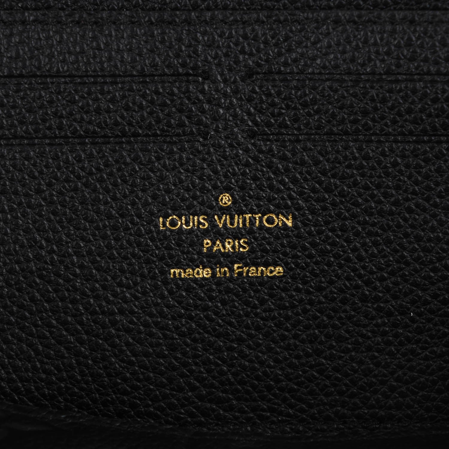 Louis Vuitton Empreinte Clemence Wallet Black 7 of 9