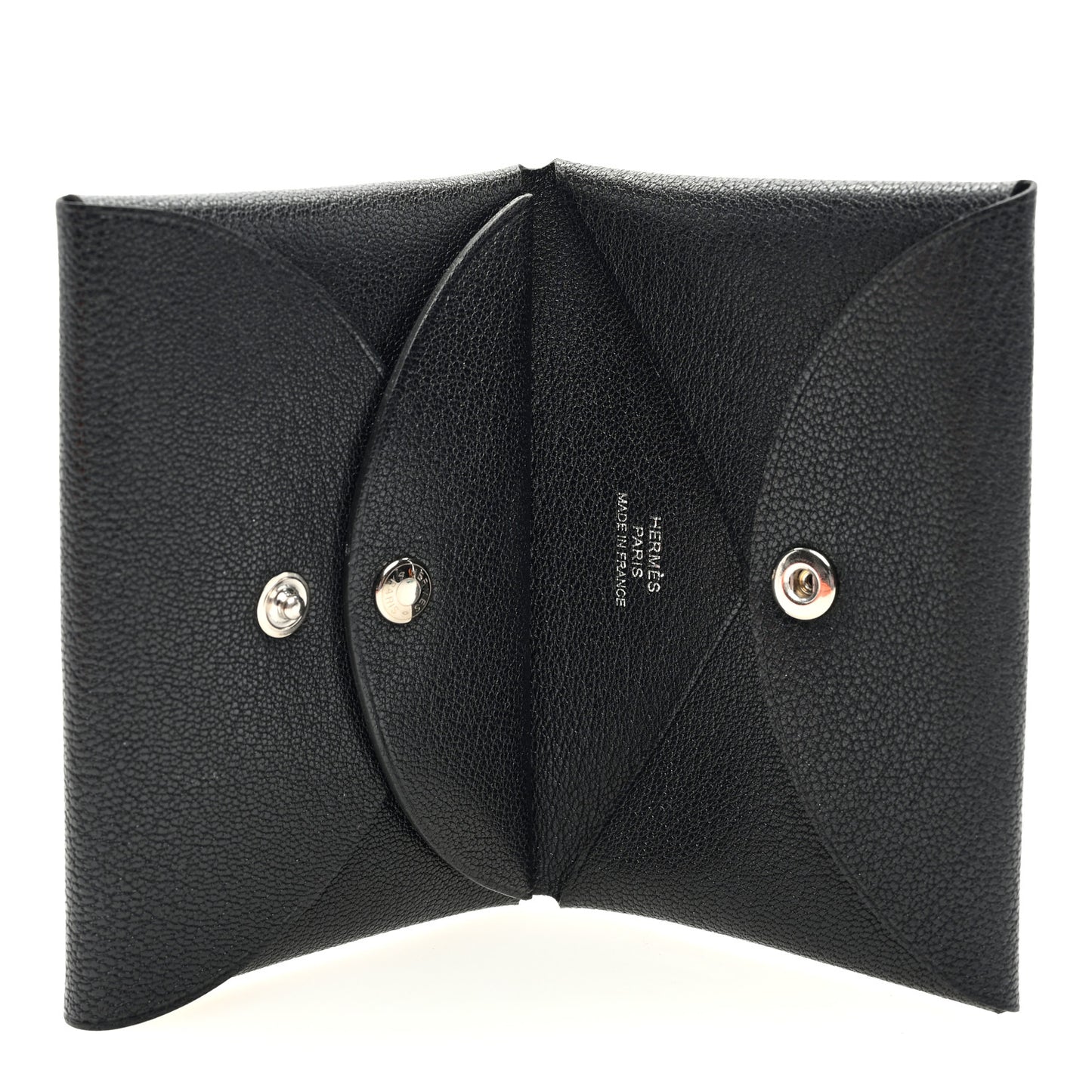 Chevre Mysore Calvi Duo Card Case Black
