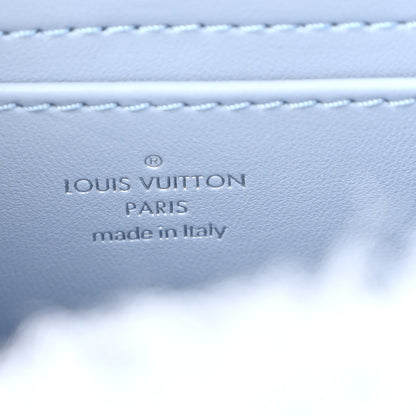 Louis Vuitton Shearling Twist Shoulder Bag MM Blue 7 of 12