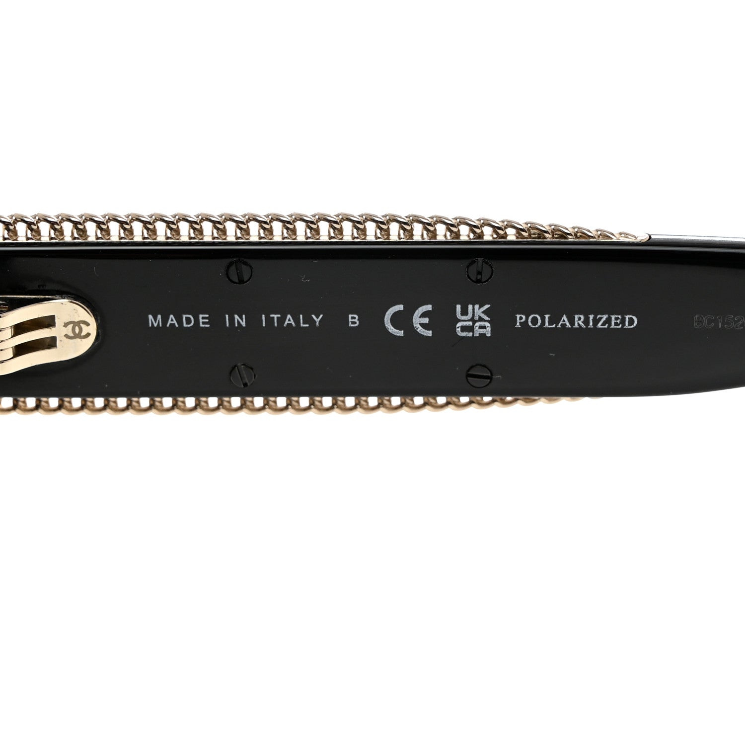Chanel Acetate Oval Sunglasses 5515-A Black 6 of 9
