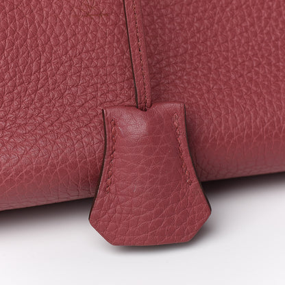 Hermes Taurillon Clemence Birkin 30 Bois de Rose 15 of 33