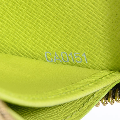 Louis Vuitton Monogram Multicolor Zippy Wallet Black Pistachio 8 of 8