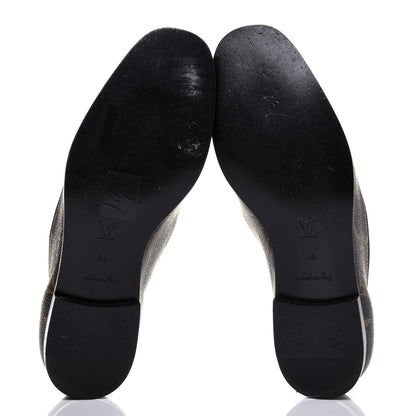 Louis Vuitton Monogram Society Loafers 36 5 of 9
