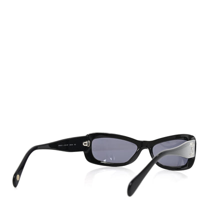 Chanel Crystal CC Logo Sunglasses 5095-B Black 4 of 7
