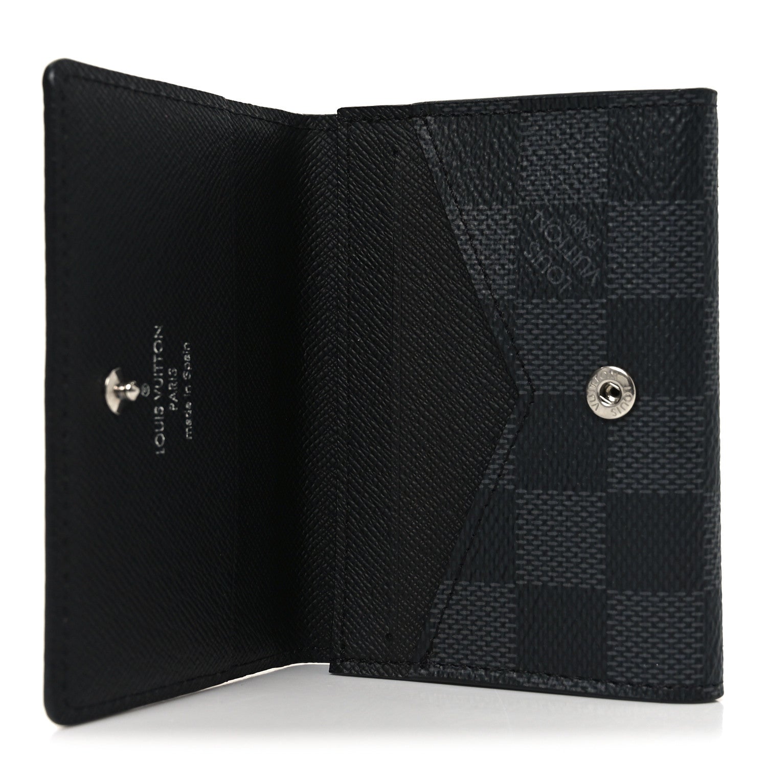 Louis Vuitton Damier Graphite Envelope Business Card Holder 5 of 6