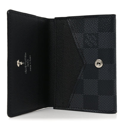 Louis Vuitton Damier Graphite Envelope Business Card Holder 5 of 6