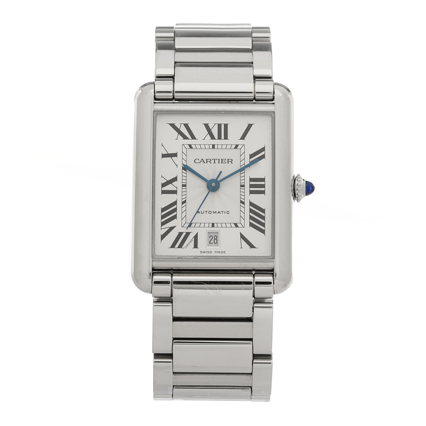 Stainless Steel 31mm Tank Solo Automatic Watch