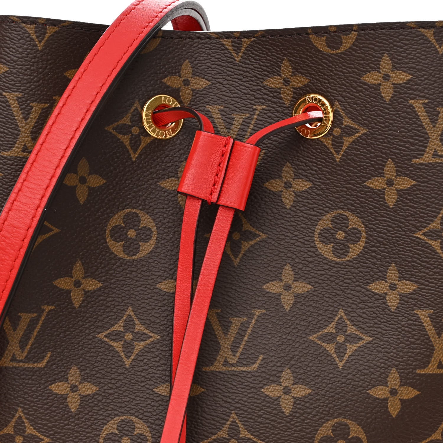 Louis Vuitton Monogram Neonoe MM Coquelicot 7 of 10