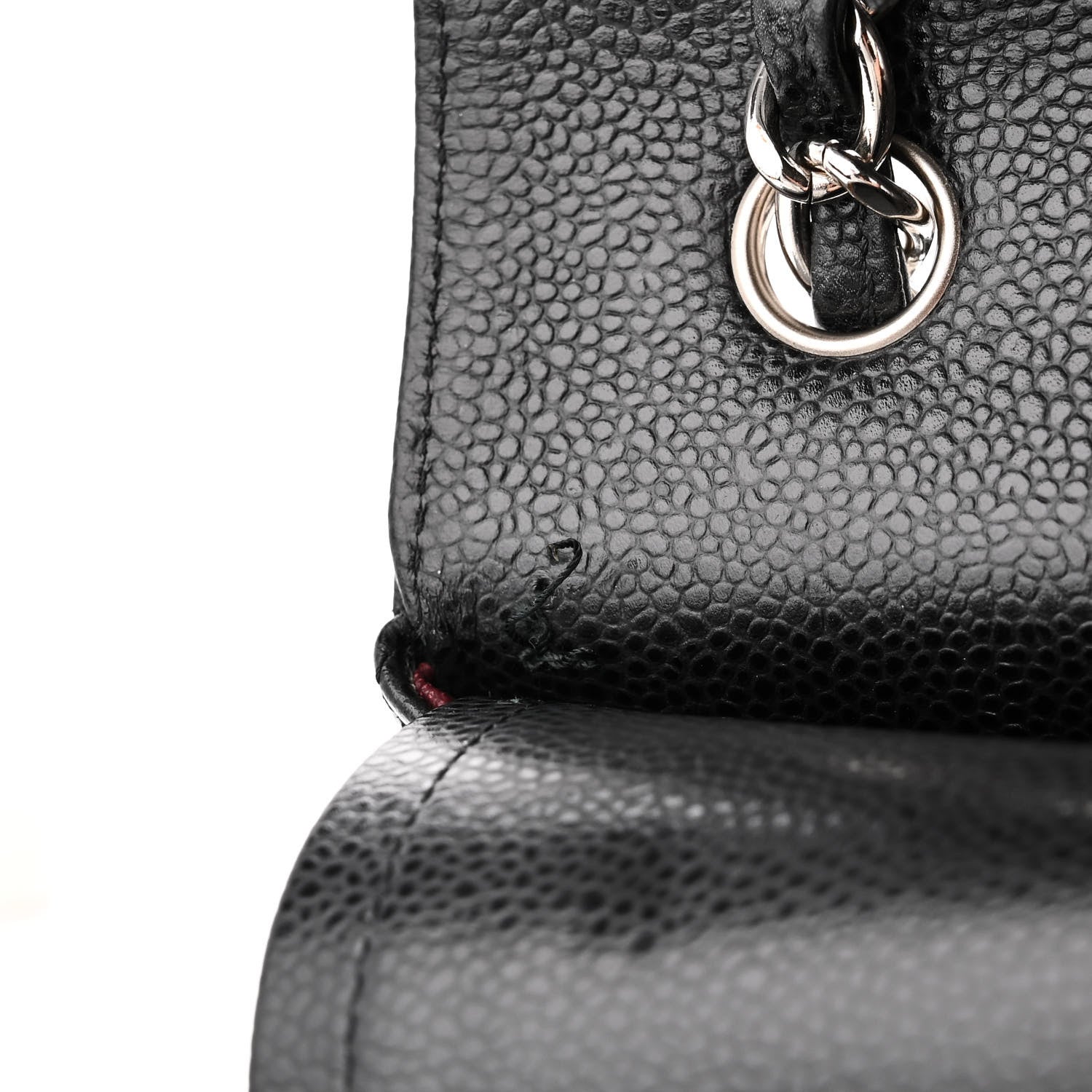 Chanel Caviar Quilted Jumbo Double Flap Black 12 of 12