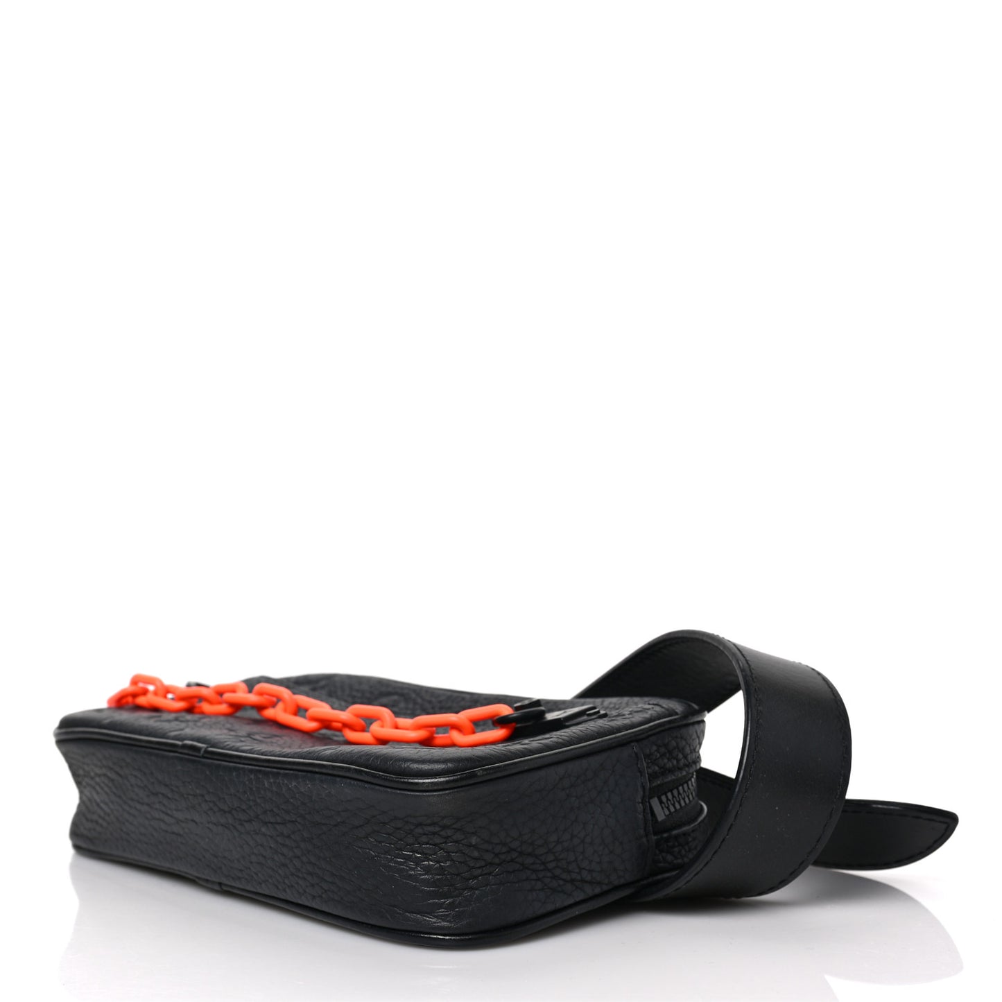 Taurillon Monogram Uniformes Solar Ray Soft Pochette Volga Belt Bag Black