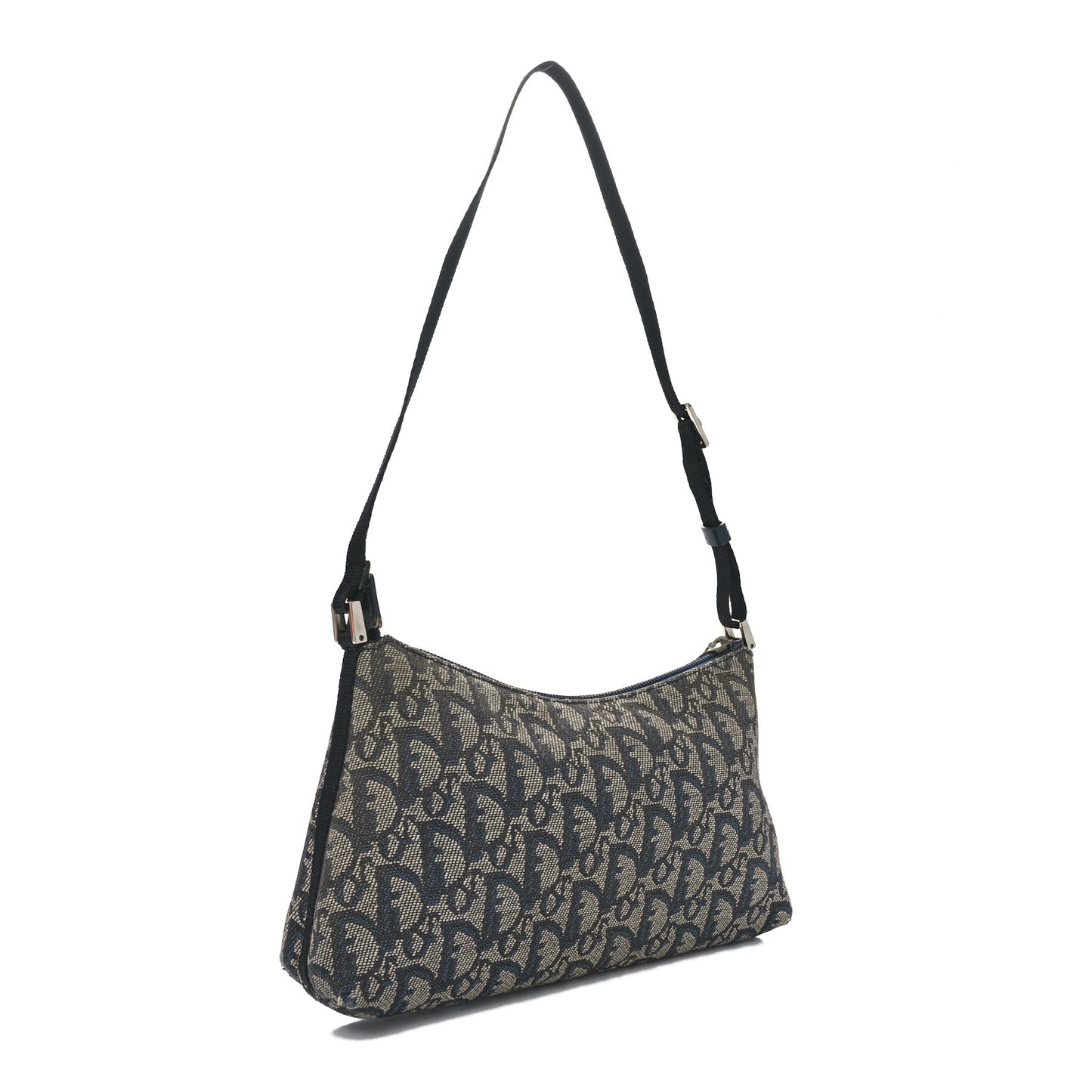 Monogram Shoulder Bag Pochette Black