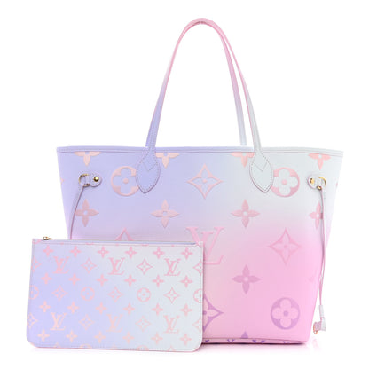 Louis Vuitton Monogram Giant Spring In The City Neverfull MM Sunrise Pastel 1 of 10