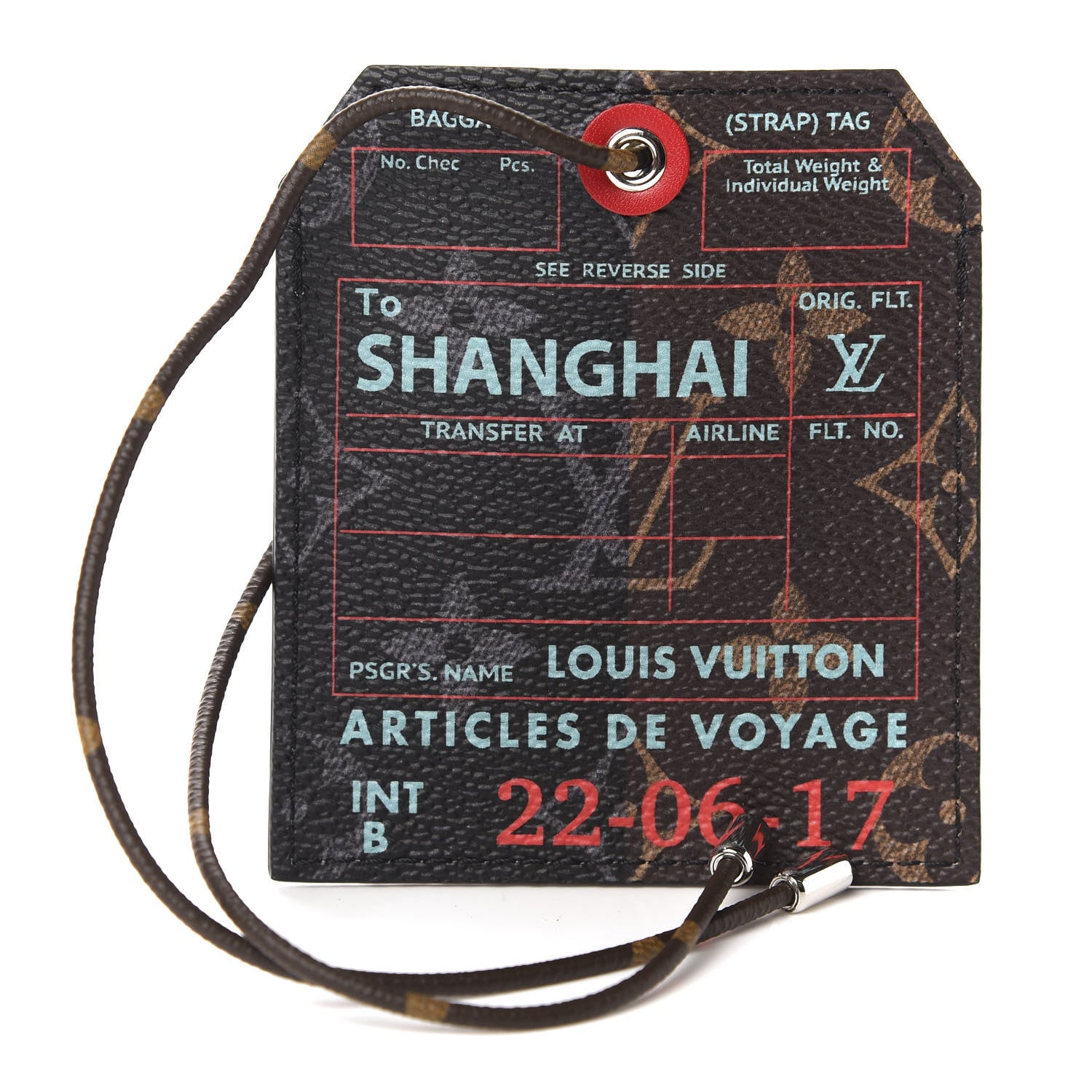 Louis Vuitton Monogram Outdoor 1854 Name Tag 1 of 4