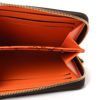 Louis Vuitton Catogram Zippy Coin Purse Marron 5 of 6
